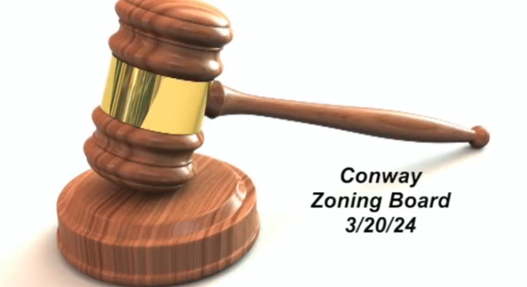 Conway Zoning Board 3/20/24
